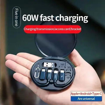 Fast Charging Travel Cabel Set
