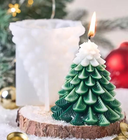 Long Scented Christmas Tree Candle
